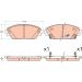 Bremsklötze VA MAZDA 3 13 COTEC GDB3592 Bremsklötze VA MAZDA 3 13 COTEC GDB3592