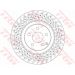 15 481 110 Bremsscheibe VA DF6433S 15 481 110 Bremsscheibe VA DF6433S
