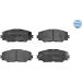 Bremsbelagsatz Toyota P. Auris 252433617 Bremsbelagsatz Toyota P. Auris 252433617