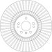 Bremsscheibe Db P. X164 3.0-5.5 06 DF6456S Bremsscheibe Db P. X164 3.0-5.5 06 DF6456S