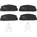 Bremsklötze HA MAZDA 626,6 98 COTEC GDB3311 Bremsklötze HA MAZDA 626,6 98 COTEC GDB3311
