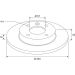 VALEO Bremsscheibe 672617