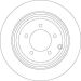 Bremsscheibe Chrysler T.Sebring 2.0Crd 07 DF6326 Bremsscheibe Chrysler T.Sebring 2.0Crd 07 DF6326