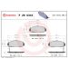 BREMBO Bremsklötze Xtra VA P 28 034X BREMBO Bremsklötze Xtra VA P 28 034X