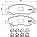 BREMBO Bremsklötze VA OPEL Agila SUZUKI Ignis 00 PRIME LINE P 79 015 BREMBO Bremsklötze VA OPEL Agila SUZUKI Ignis 00 PRIME LINE P 79 015