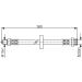 Bremsschlauch OPEL,FIAT,CITROEN,PEUGEOT 1987481017