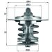 Thermostat, Kühlmittel TX 84 77 Thermostat, Kühlmittel TX 84 77