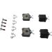Bremsklötze AUDI,SEAT,SKODA,VW 0 986 494 596