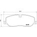 BREMBO Bremsklötze VA P 44 014 BREMBO Bremsklötze VA P 44 014