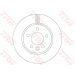 TRW Bremsscheibe DF6589S