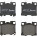BREMBO Bremsklötze HA P 83 186 BREMBO Bremsklötze HA P 83 186