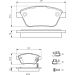 Bremsklötze OPEL Corsa 0 986 494 157 Bremsklötze OPEL Corsa 0 986 494 157