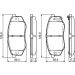 Bremsklötze HYUNDAI,TOYOTA 0 986 494 692