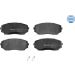 Bremsbelagsatz Mazda P. Cx-7 07- Mit Sensor 025 245 4417/W