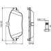 Bremsklötze MERCEDES A,B-Klasse 0 986 494 662 Bremsklötze MERCEDES A,B-Klasse 0 986 494 662