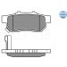 Bremsbelagsatz Honda T. Jazz 02- Mit Sensor 025 217 3813/W