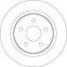 Bremsscheibe Volvo T. S40/V50 DF4422 Bremsscheibe Volvo T. S40/V50 DF4422