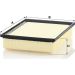 Mann & Hummel Luftfilter PKW TOYOTA Land Cruiser 4,0 10 C 32 011