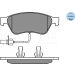 Bremsbelagsatz Vw S. A8/Phaeton 02- Mit Sensor MEYLE-ORIGINAL: True to OE 025 238 9620/W