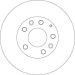 Bremsscheibe Mazda S. 6 DF4386 Bremsscheibe Mazda S. 6 DF4386