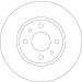 40 481 064 Bremsscheibe VA DF6231 40 481 064 Bremsscheibe VA DF6231