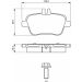 Bremsklötze MERCEDES A,B-Klasse 0 986 494 664 Bremsklötze MERCEDES A,B-Klasse 0 986 494 664