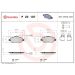 BREMBO Bremsklötze VA P 23 107 BREMBO Bremsklötze VA P 23 107