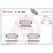 BREMBO Bremsklötze VA HYUNDAI Tucson KIA Sportage 15 PRIME LINE P 30 096