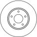 Bremsscheibe Jaguar P. Xj8/Xk DF4095 Bremsscheibe Jaguar P. Xj8/Xk DF4095