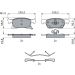Bremsklötze OPEL Astra 15 0 986 424 332 Bremsklötze OPEL Astra 15 0 986 424 332