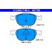 Bremsbelagsatz Ford P. Fiesta/Focus/Tourneo/Transit 1,8-2,0 02-13 13.0460-7186.2