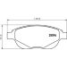 BREMBO Bremsklötze VA P 61 137 BREMBO Bremsklötze VA P 61 137