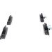 Bremsklötze FORD,MAZDA 0 986 424 645 Bremsklötze FORD,MAZDA 0 986 424 645