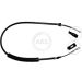 A.B.S. Handbremsseil Seilzug Festellbremse K18516 A.B.S. Handbremsseil Seilzug Festellbremse K18516