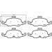 BREMBO Bremsklötze VA P 85 160 BREMBO Bremsklötze VA P 85 160