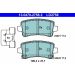 Bremsbelagsatz Opel T. Insignia 1.4-2.0 08- Keramik ATE Ceramic 13.0470-2758.2