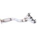 62 / Auspuffrohr Vorne FORD Focus 1.4i 3,5T Kombi 55kw 98 6836