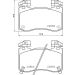 BREMBO Bremsklötze VA P 30 113