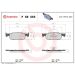 BREMBO Bremsklötze VA P 68 065 BREMBO Bremsklötze VA P 68 065