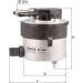 MAHLE Kraftstofffilter KL 569