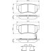 Bremsklötze HYUNDAI,KIA,SSANGYONG,HAWTAI 0 986 494 635