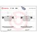 BREMBO Bremsklötze VA P 61 135