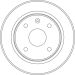 97 481 007 Bremsscheibe VA CHEVROLET Rezzo 05 DF4812 97 481 007 Bremsscheibe VA CHEVROLET Rezzo 05 DF4812