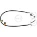 A.B.S. Handbremsseil Seilzug Festellbremse K11538 A.B.S. Handbremsseil Seilzug Festellbremse K11538