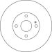 10 482 020 Bremsscheibe HA OPEL Omega 94 DF4247