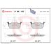 BREMBO Bremsklötze VA P 85 167