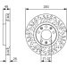 Bremsscheibe 0 986 479 C35 Bremsscheibe 0 986 479 C35