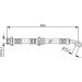 Bremsschlauch NISSAN Almera, Pulsar 1987476801