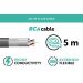 Phonocar 2-Fach geschirmte RCA Audio-Kabel für HI-FI-Systeme 5 m RCA 2-FACH GESCHIRMTE 5 m 06025