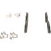 Bremsklötze AUDI,SEAT,SKODA,VW 0 986 494 731
